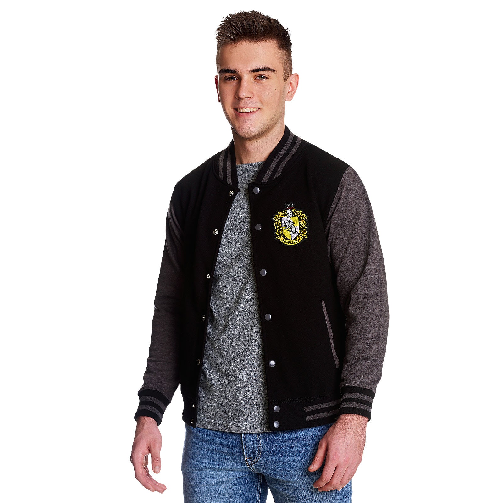 Product image Harry Potter - Hufflepuff Crest College Jacket