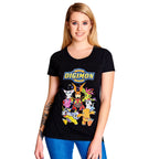 Product image Digimon - Characters Women's T-Shirt Black