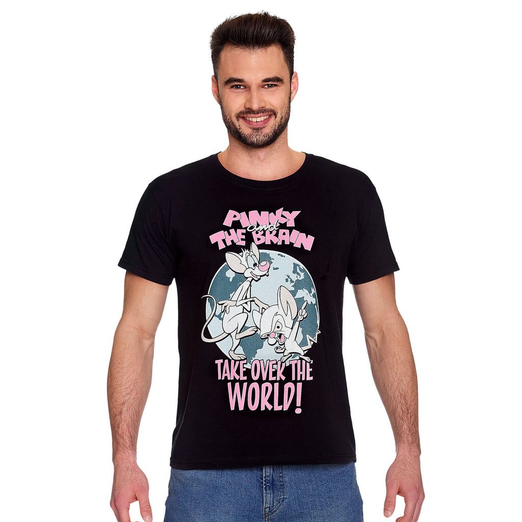 Product image Pinky and the Brain - Take Over The World T-Shirt black