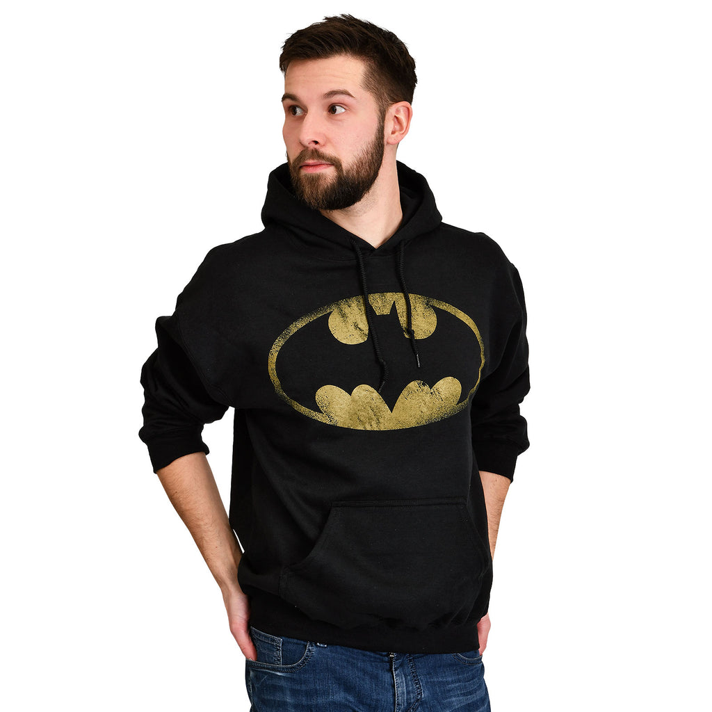 Product image Batman - Distressed Bat Logo Hoodie Black