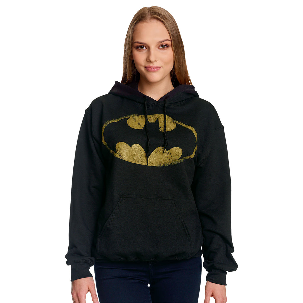 Product image Batman - Distressed Bat Logo Hoodie Black