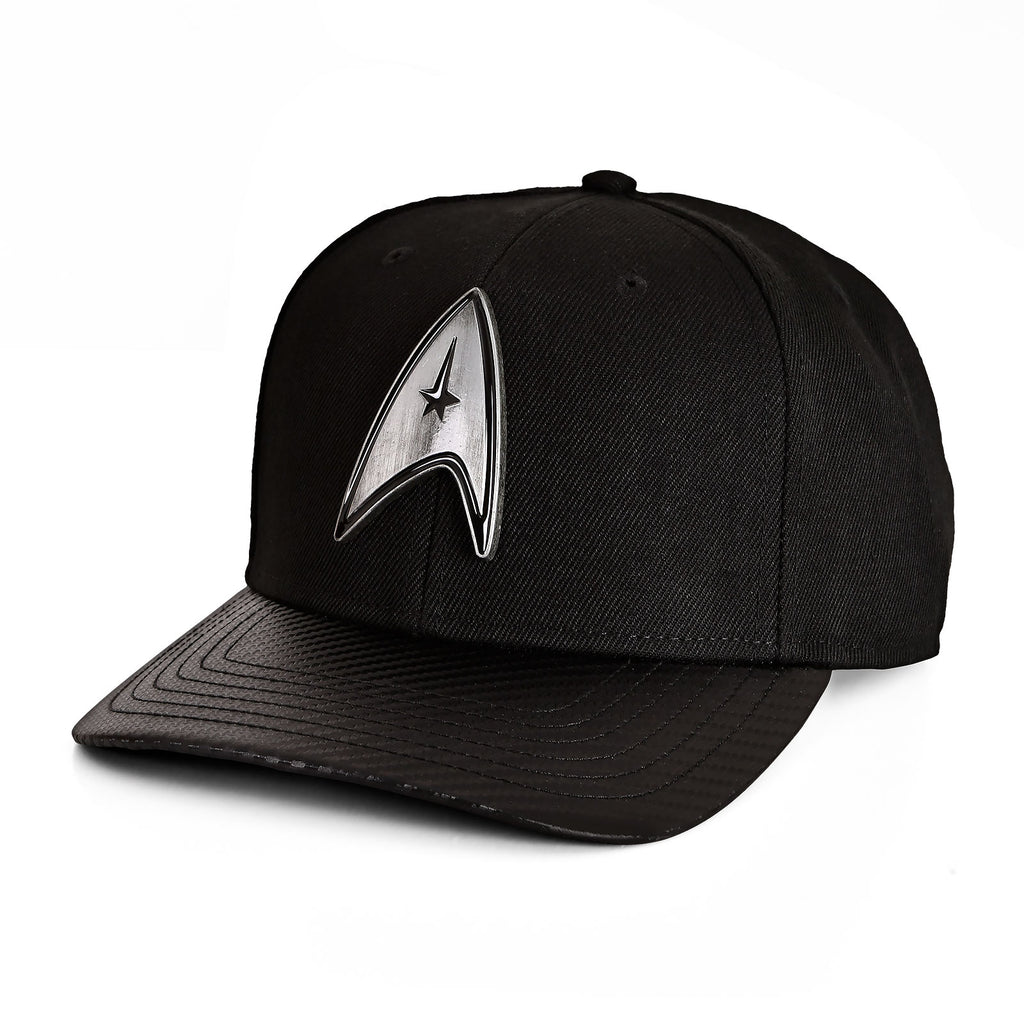 Product image Star Trek - Metal Logo Snapback Cap Black