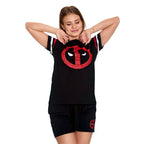 Product image Deadpool - Logo Pyjama short women black