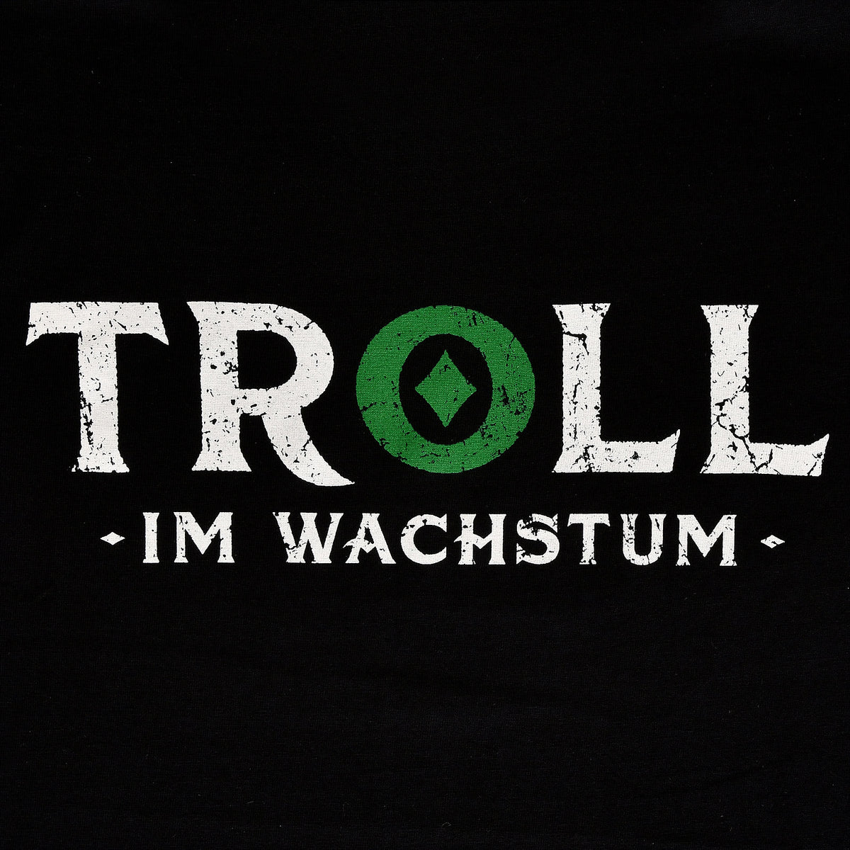Product image Growing Troll T-Shirt Black