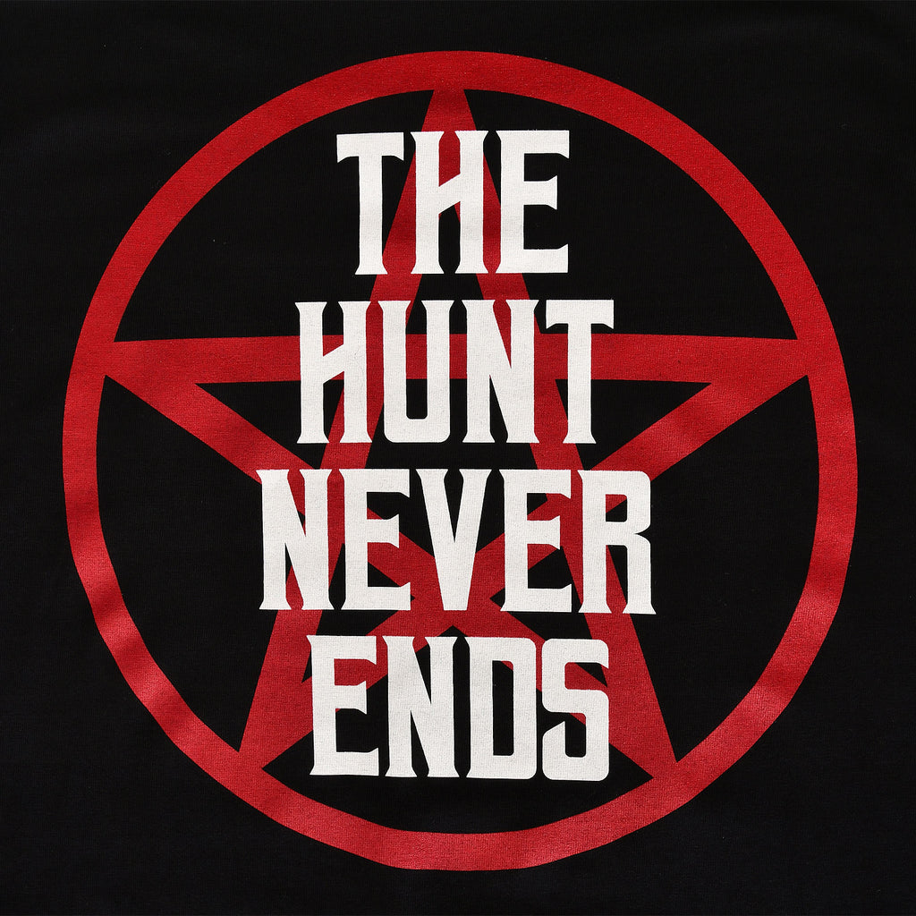Product image The Hunt Never Ends T-Shirt for Supernatural Fans black