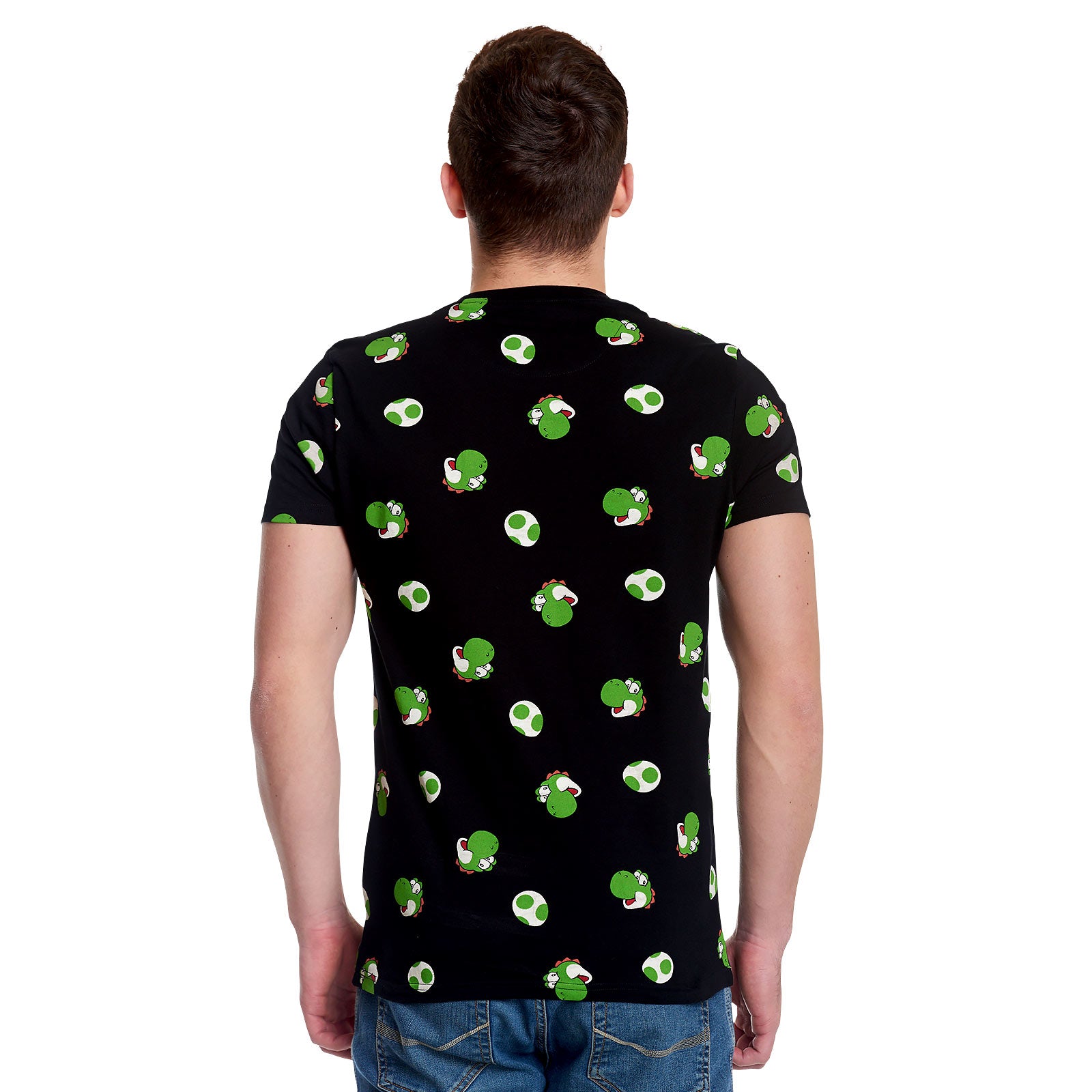 Product image Super Mario - Yoshi & Eggs T-Shirt Black