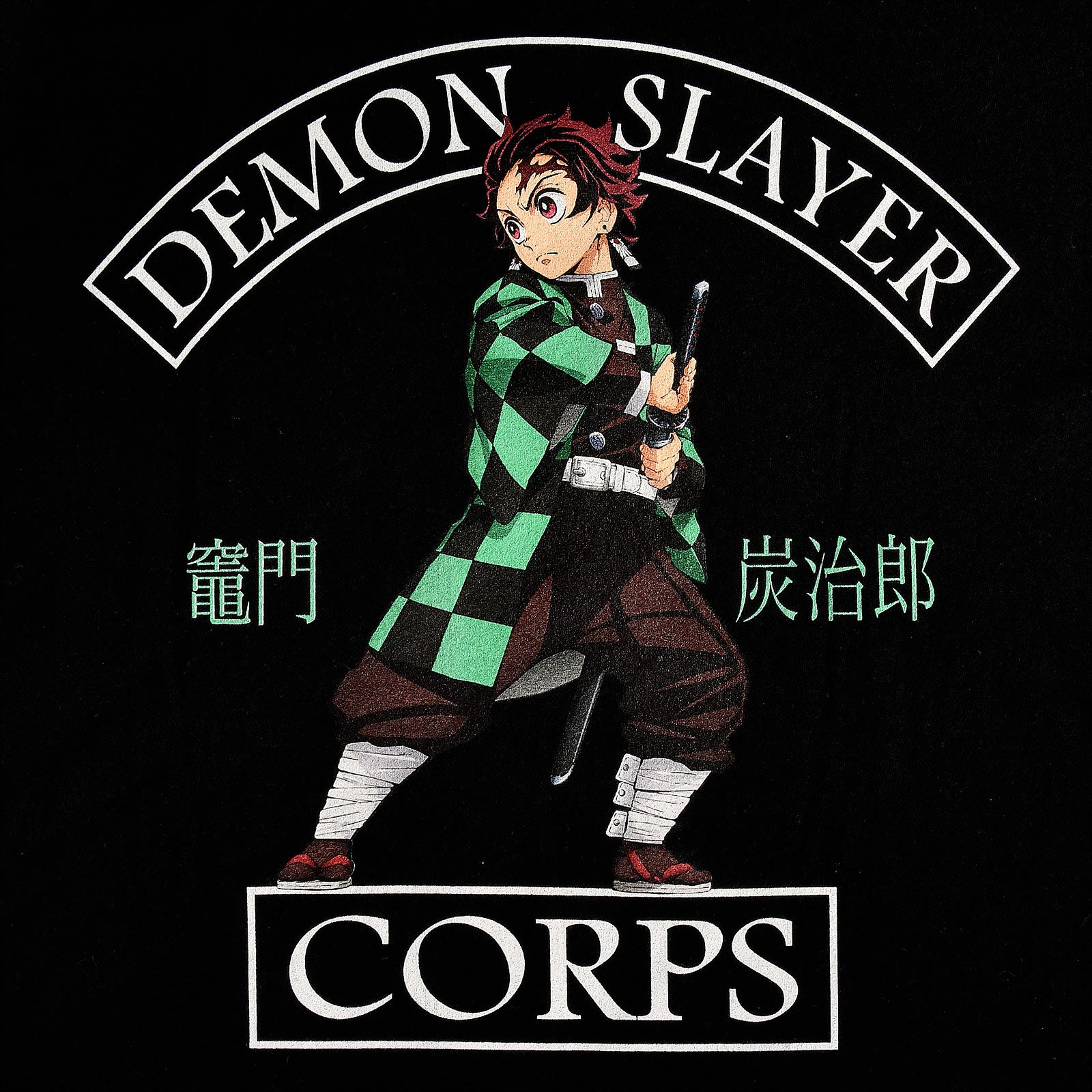 Product image Demon Slayer - Tanjiro Kamado T-Shirt Black