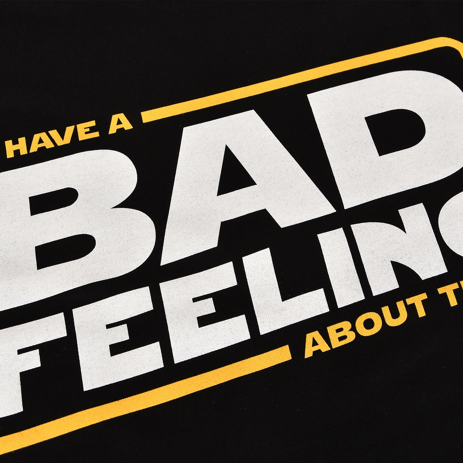 Product image Bad Feeling T-Shirt for Star Wars Fans Black