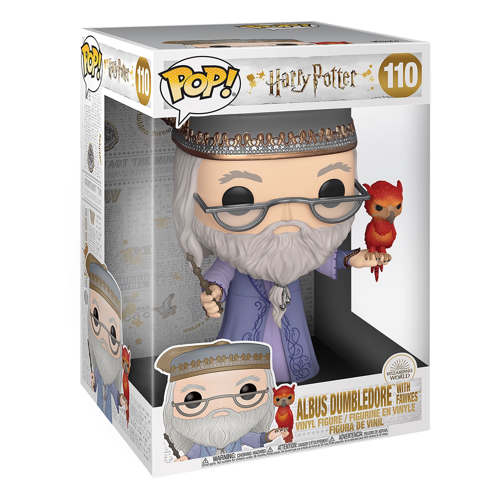 Product image Albus Dumbledore with Fawkes Funko Pop Figurine 25 cm - Harry Potter