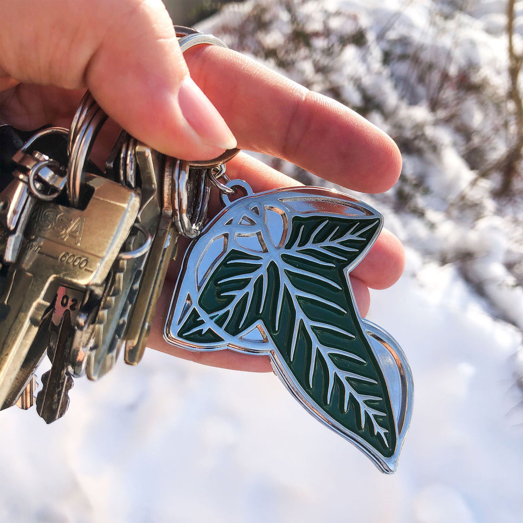 Product image The Lord of the Rings - Leaf Brooch Keychain