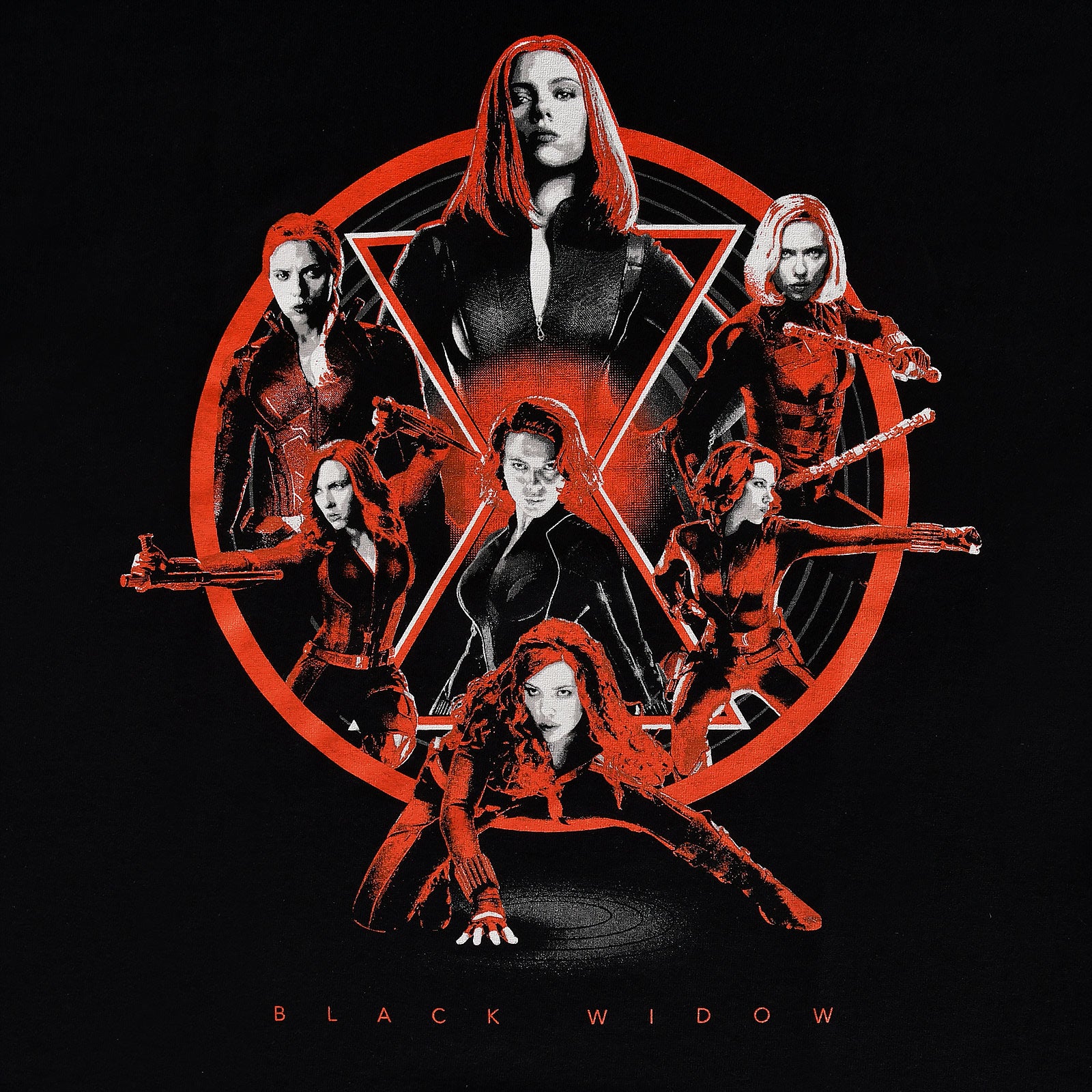 Product image Black Widow - Collage T-Shirt black