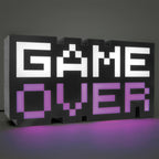 Product image Game Over 8-Bit Retro Table Lamp for Gaming Fans