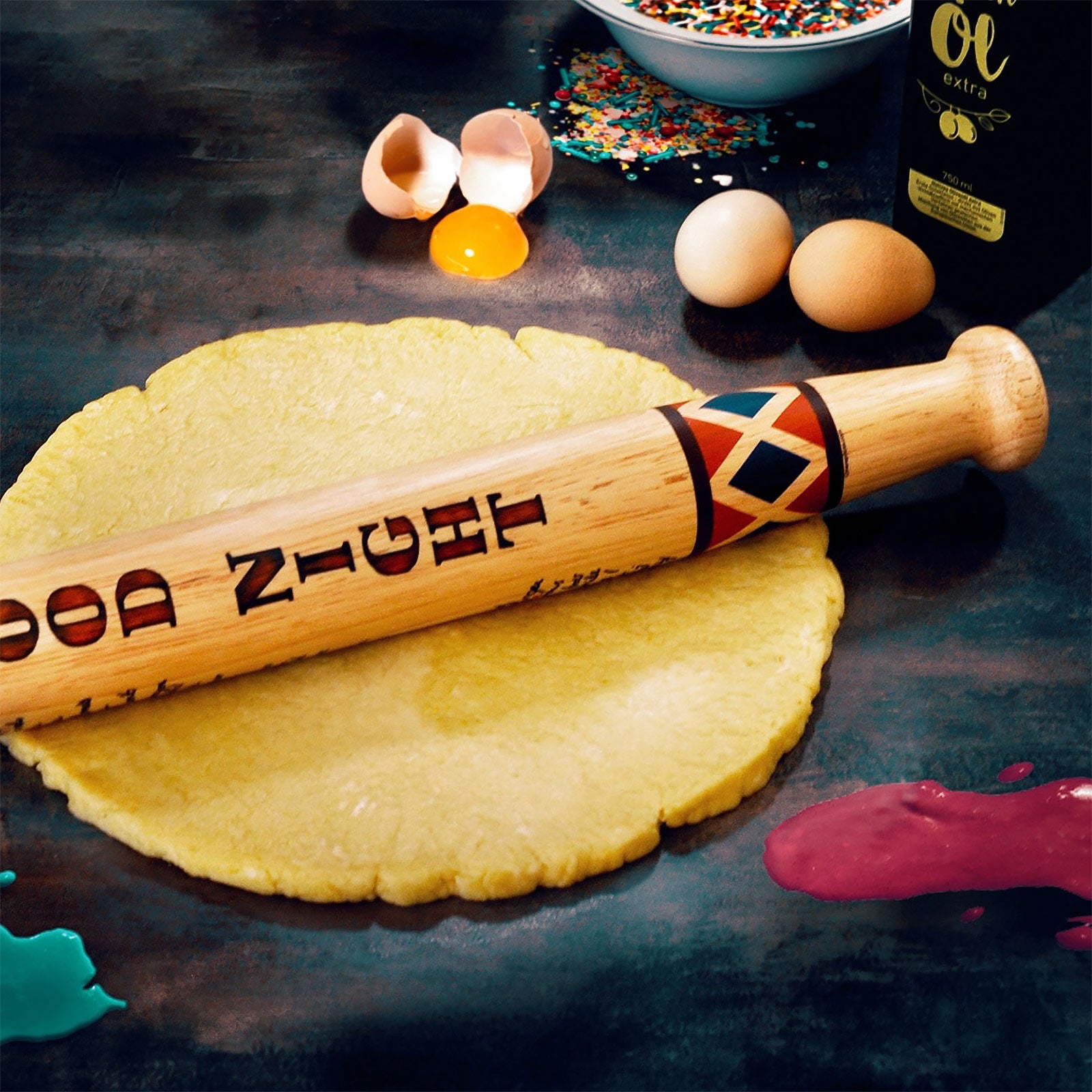 Product image Harley Quinn Baseball Bat Rolling Pin