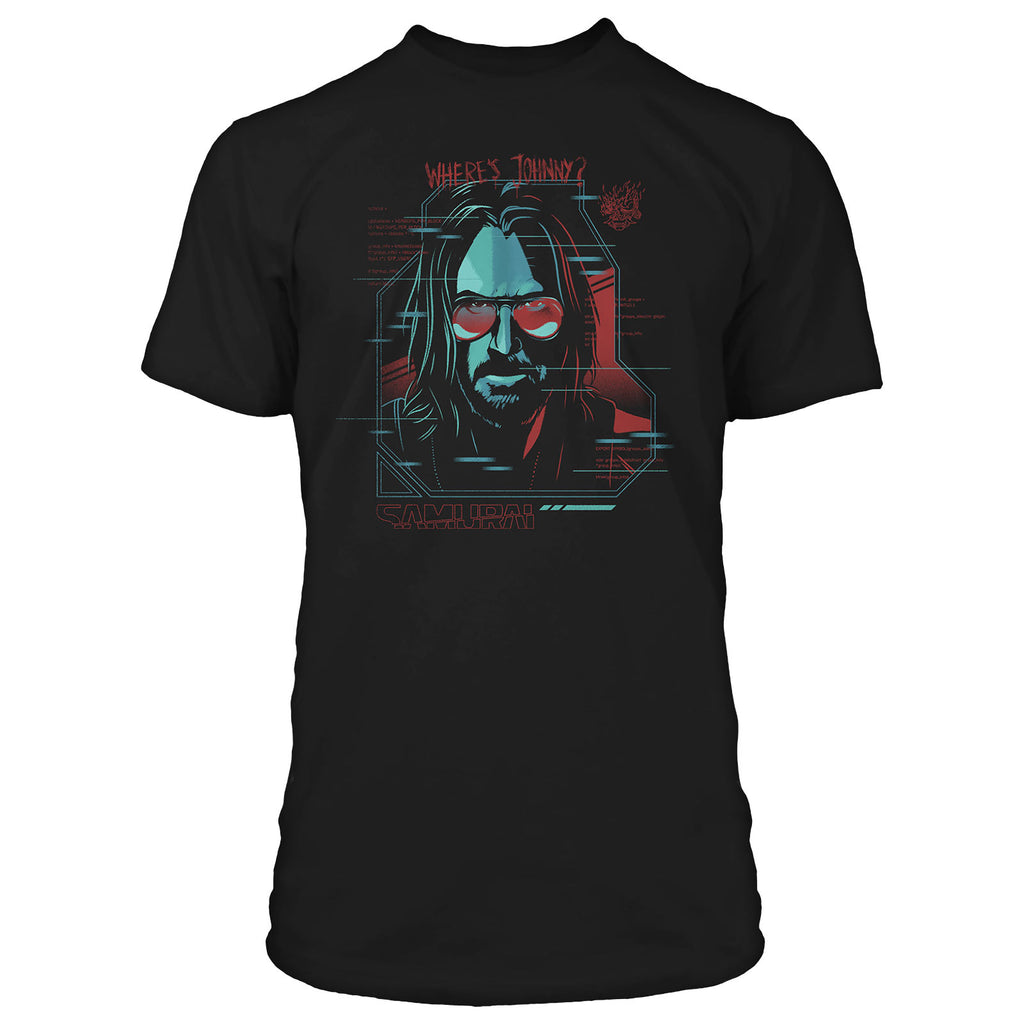 Product image Cyberpunk 2077 - Digital Ghost T-Shirt Black