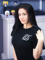 Product image Naruto - Konoha Mini Symbol T-Shirt Black