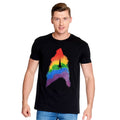 Product image Star Trek - Rainbow Pride Logo T-Shirt black