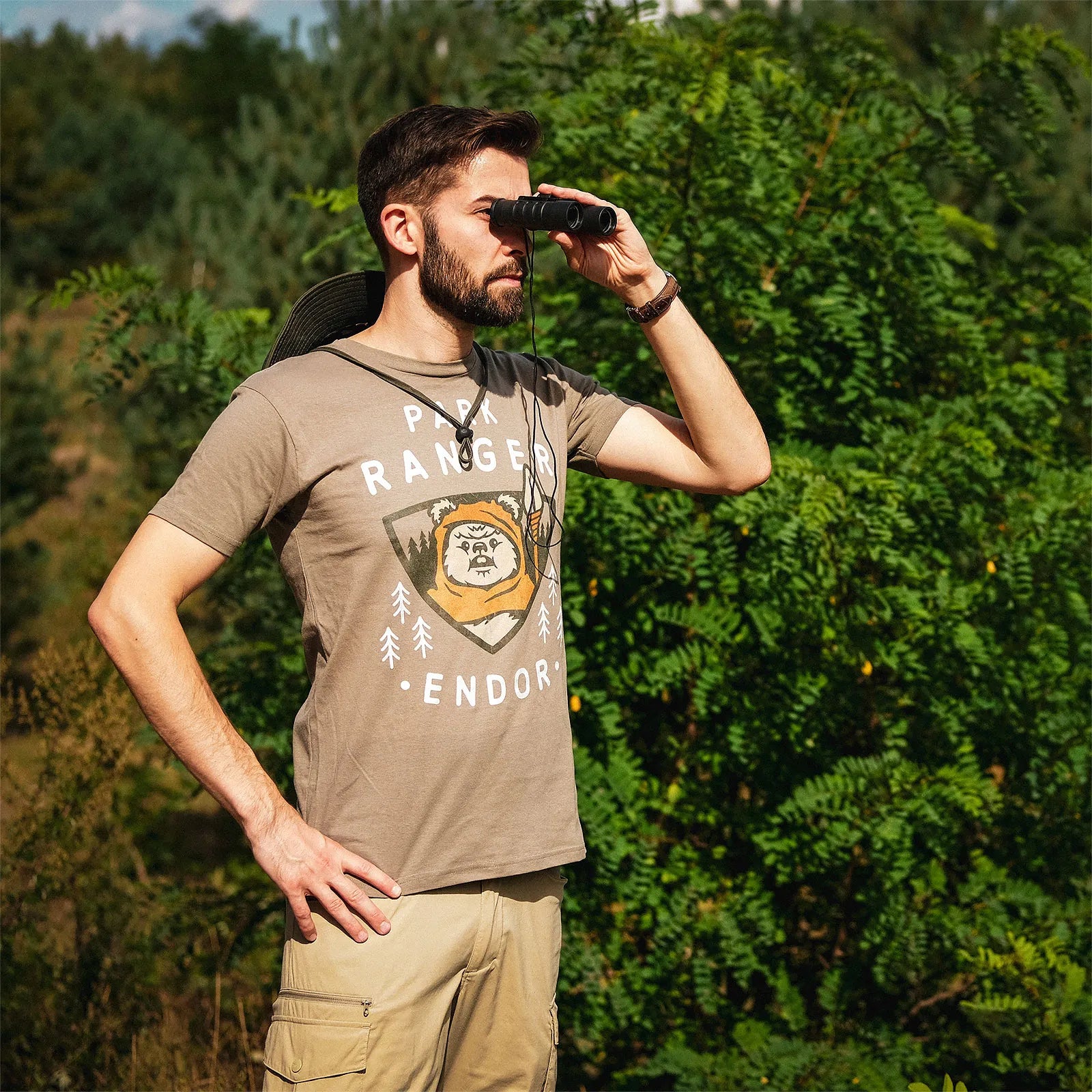 Product image Star Wars - Ewok Park Ranger Olive T-Shirt
