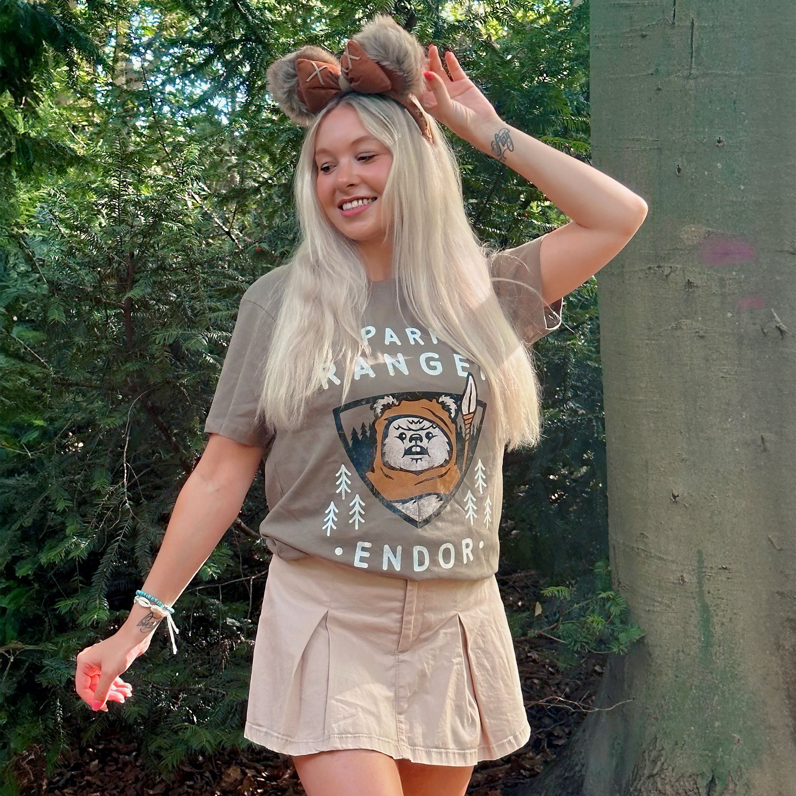 Product image Star Wars - Ewok Park Ranger Olive T-Shirt