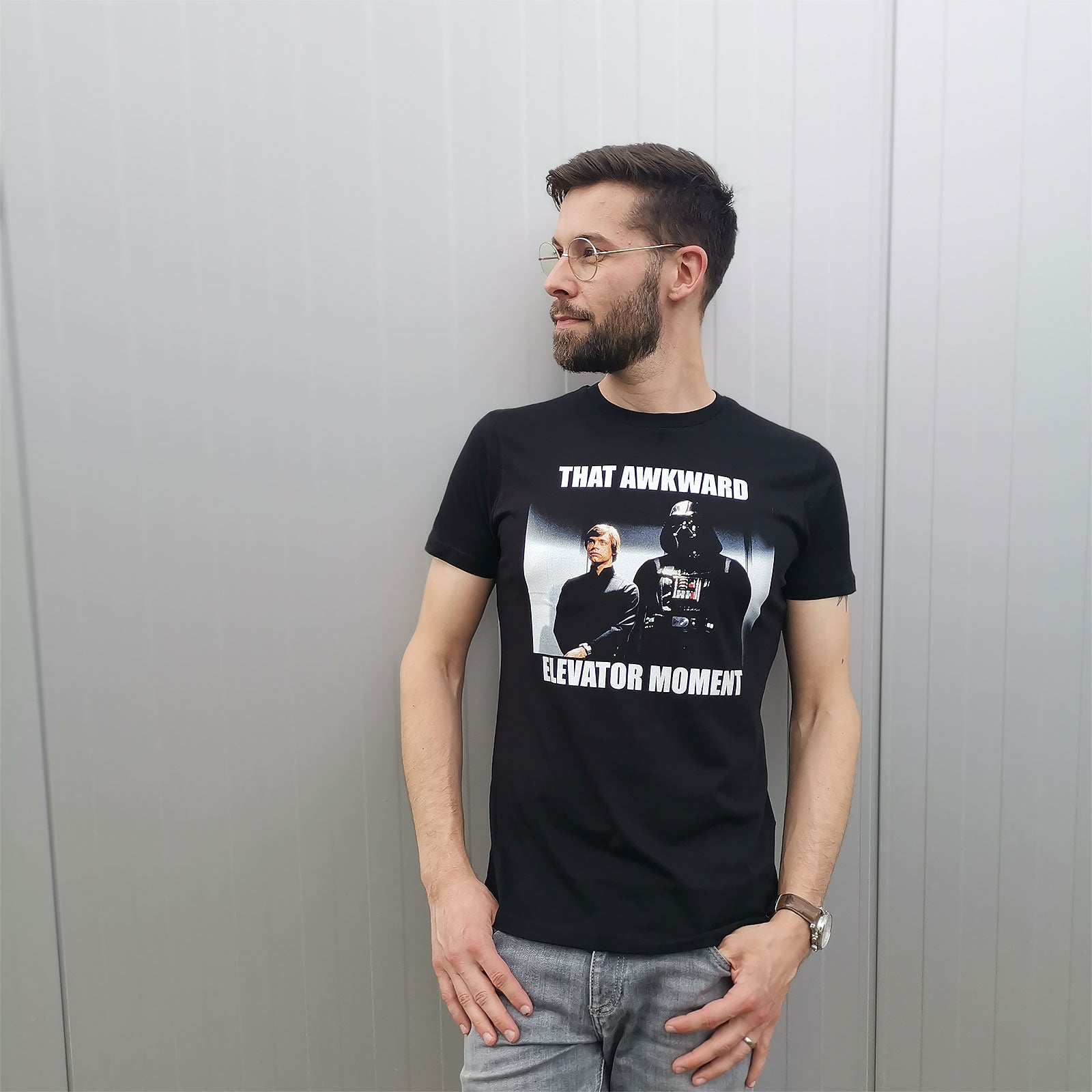 Product image Star Wars - Elevator Moment T-Shirt Black