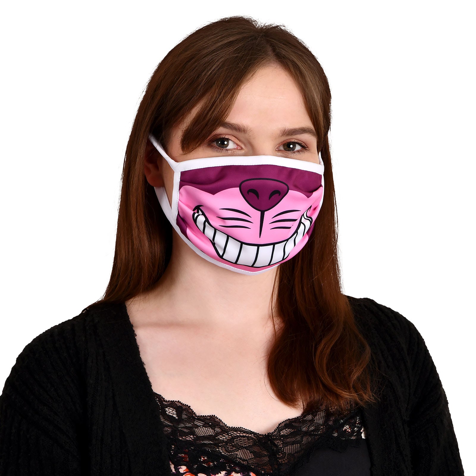 Product image Cheshire Cat Face Mask for Alice in Wonderland Fans