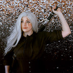 Product image Geralt of Rivia Silver Sword Replica with Sheath for Witcher Fans