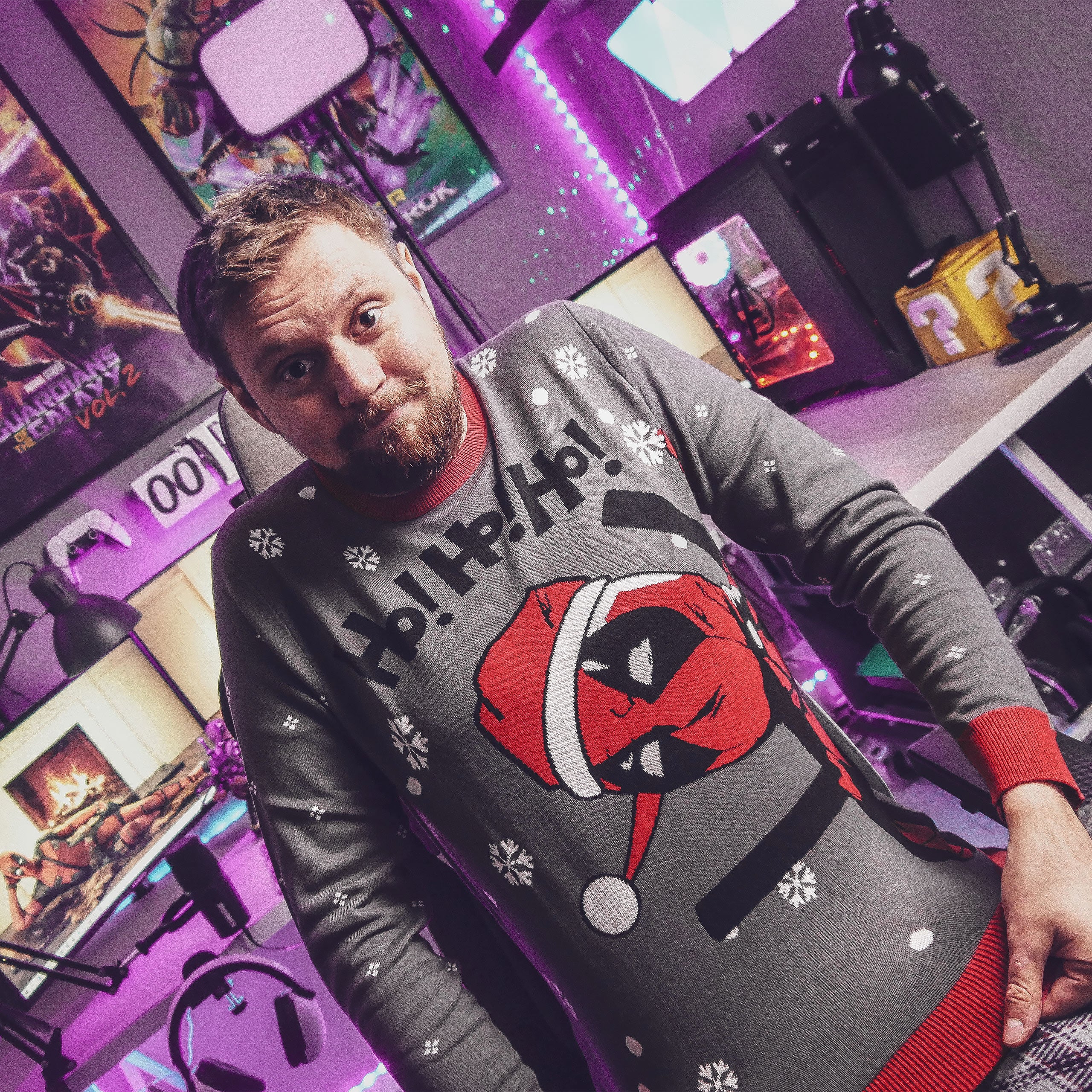 Product image Deadpool - Ho! Ho! Ho! Knit Sweater