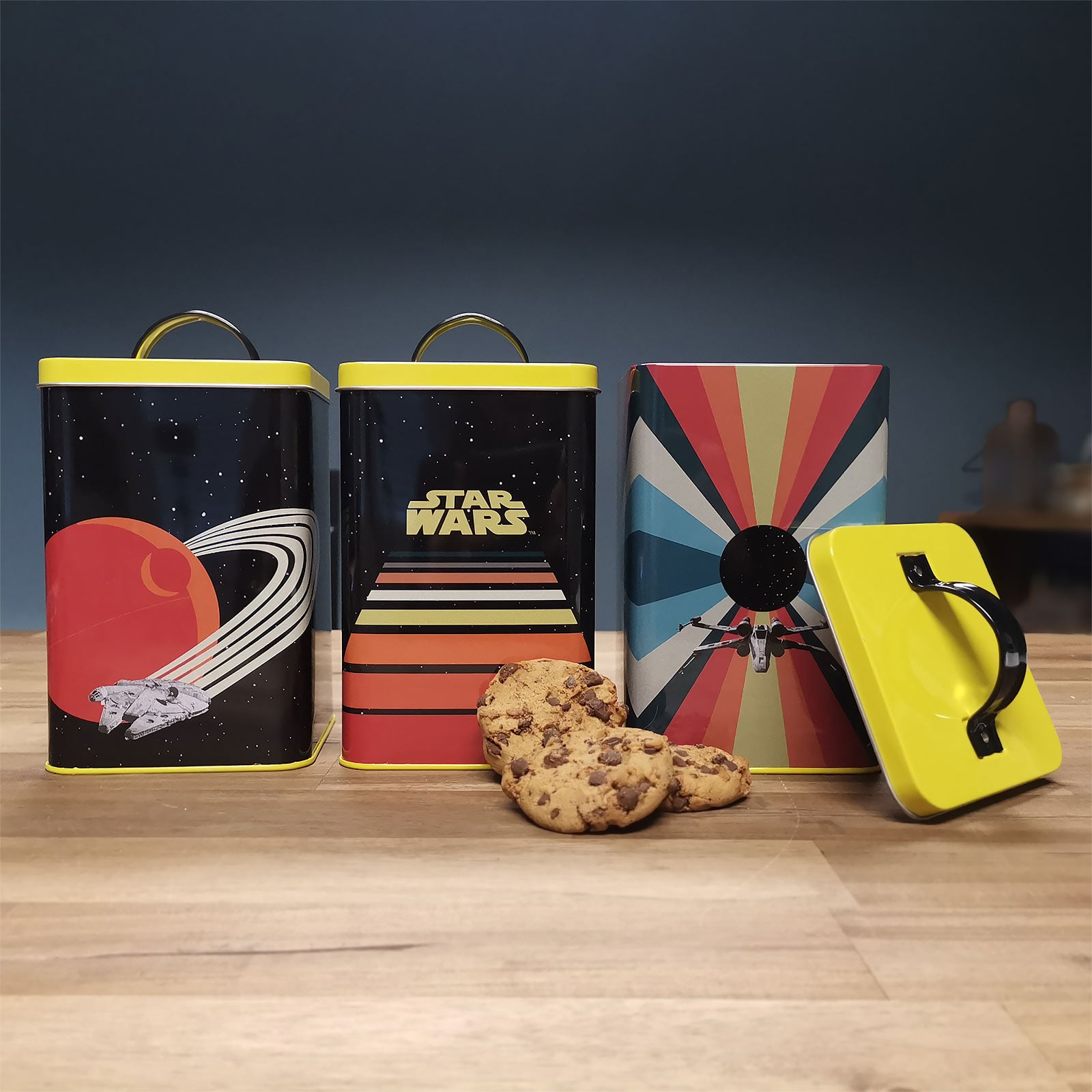 Product image Star Wars - Retro Vehicles Cans 3-piece set