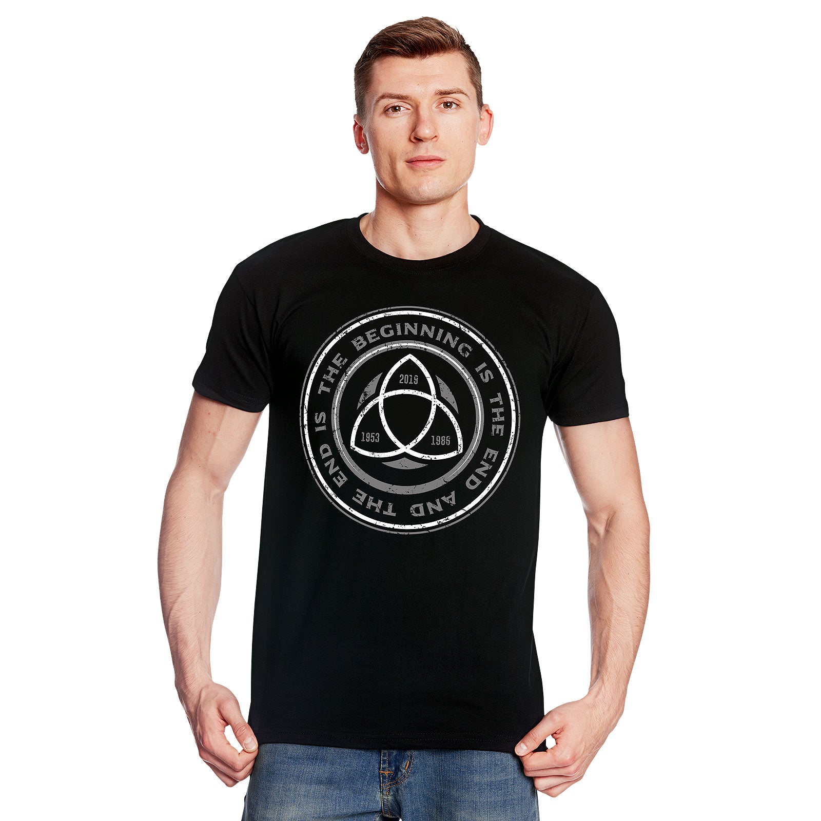 Product image Beginning & End T-Shirt for Dark Fans black
