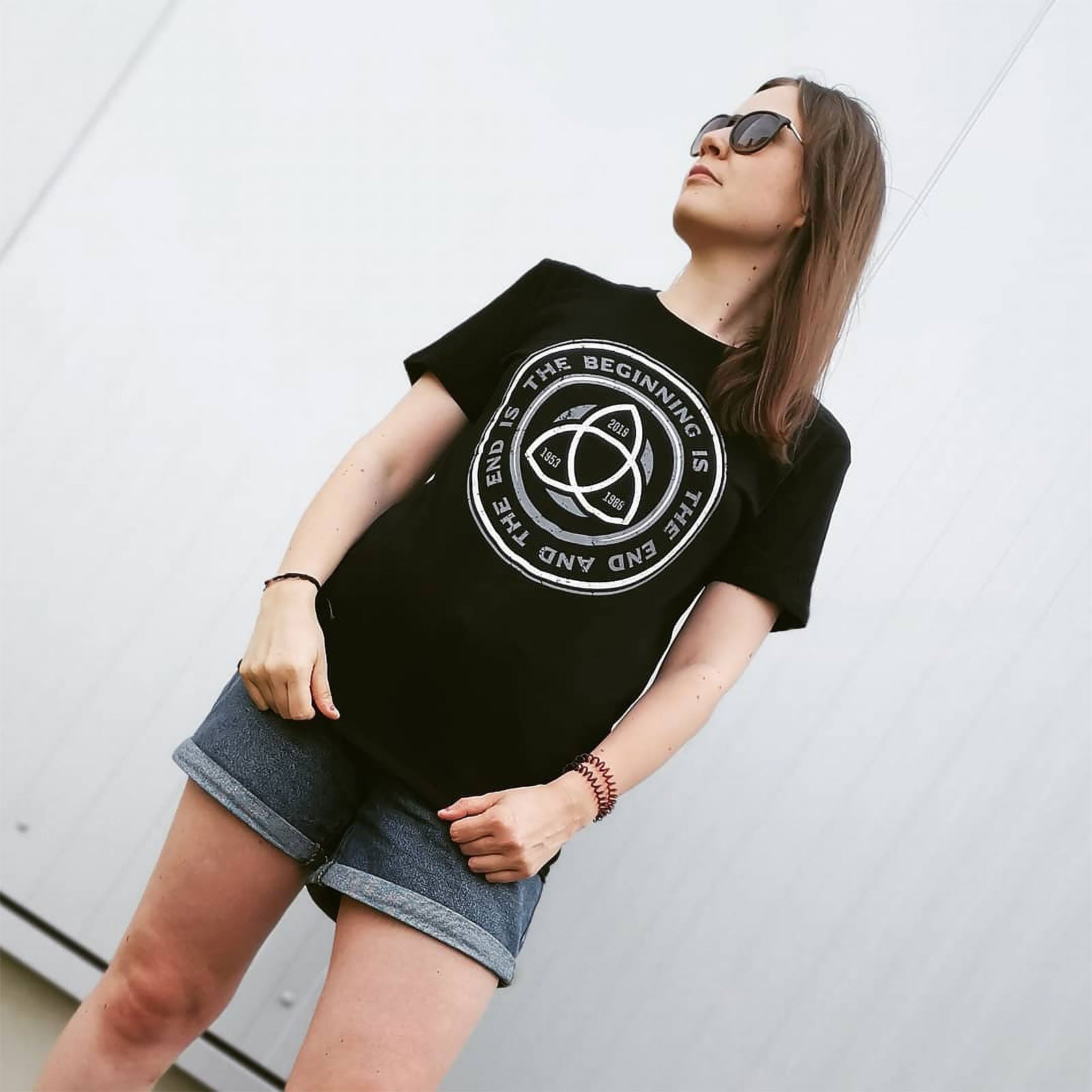 Product image Beginning & End T-Shirt for Dark Fans black