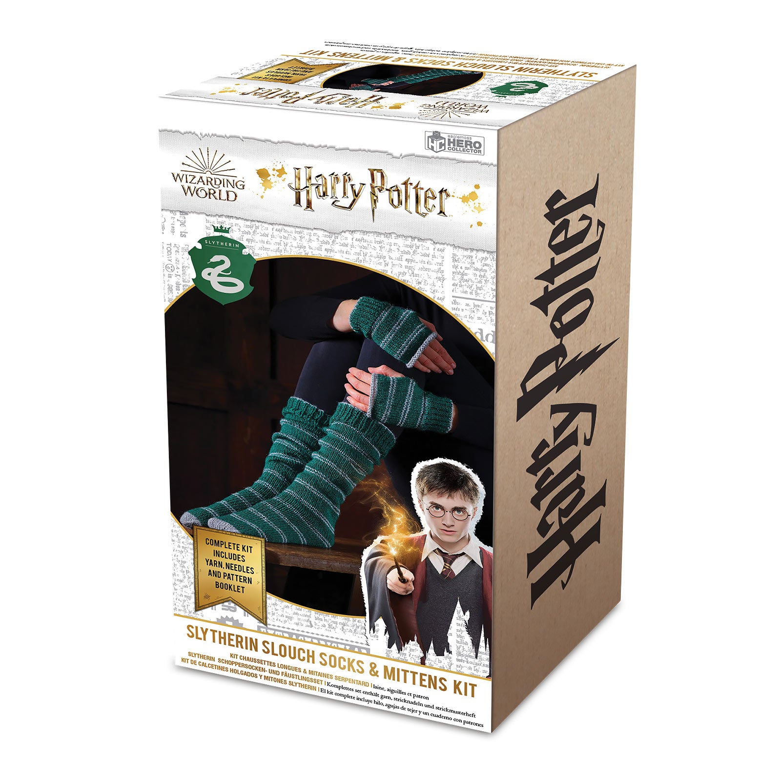 Product image Harry Potter - Slytherin Gloves & Socks Knitting Set