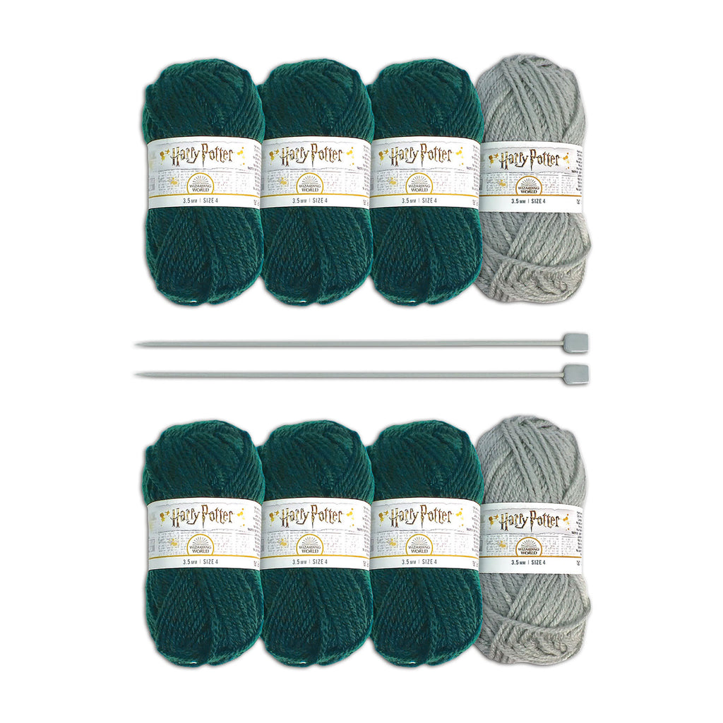 Product image Harry Potter - Slytherin Gloves & Socks Knitting Set