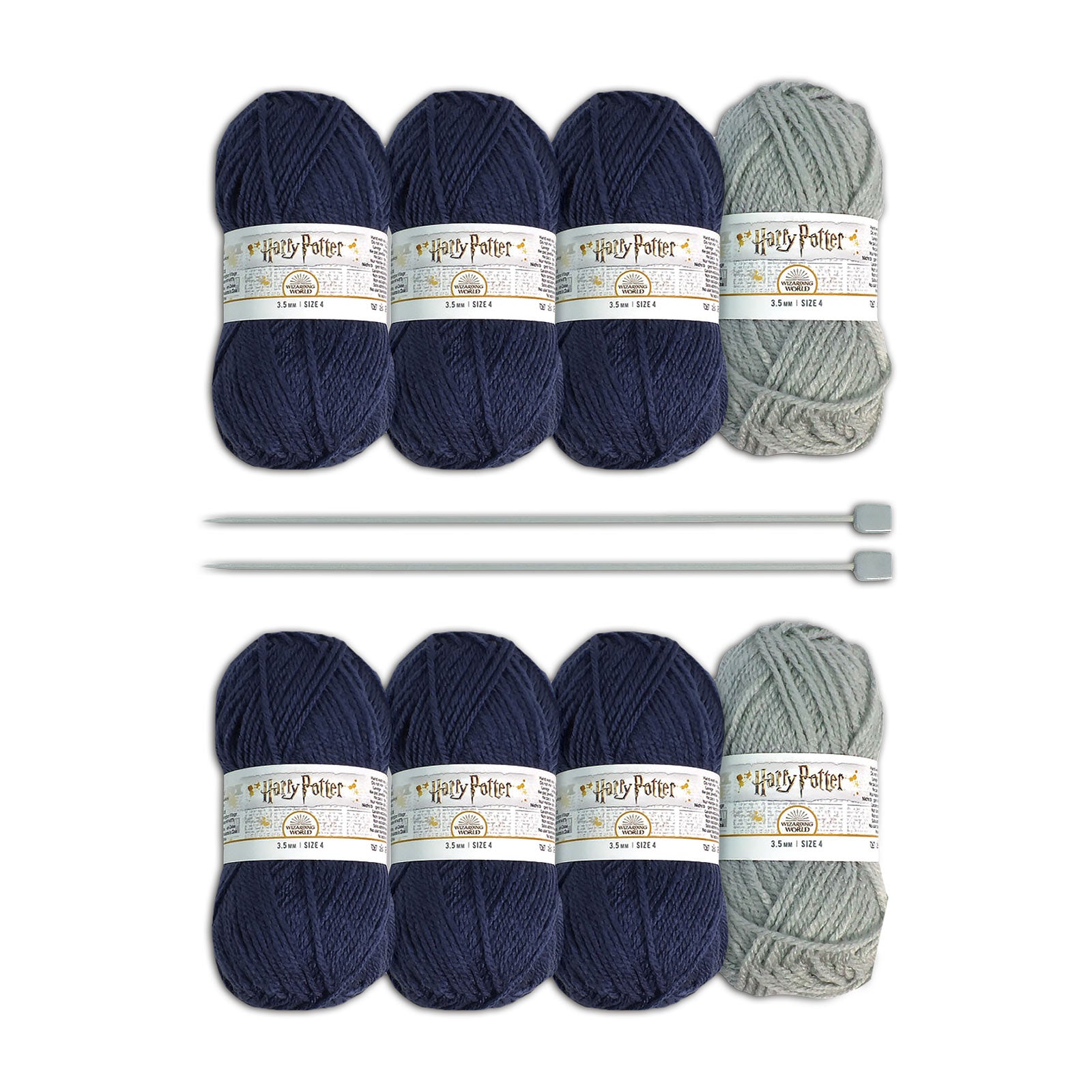 Product image Harry Potter - Ravenclaw Gloves & Socks Knitting Set