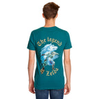 Product image Zelda - Link with Wolf-Link T-Shirt turquoise