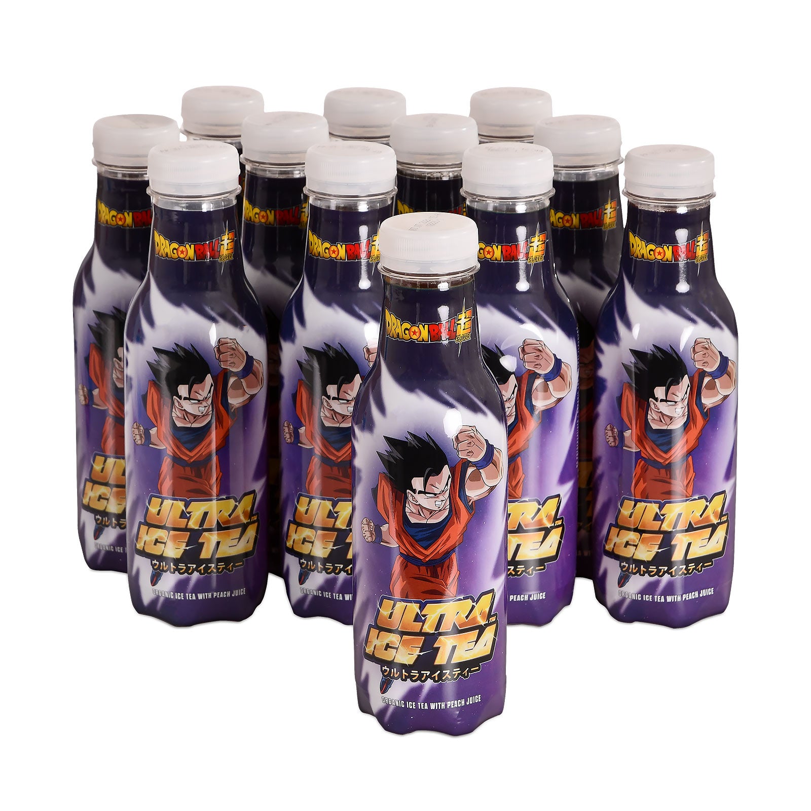 Product image Dragon Ball - Gohan Ultra Bio Iced Tea Peach 12 pack