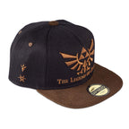 Product image Zelda - Hyrule Logo Snapback Cap Black-Brown