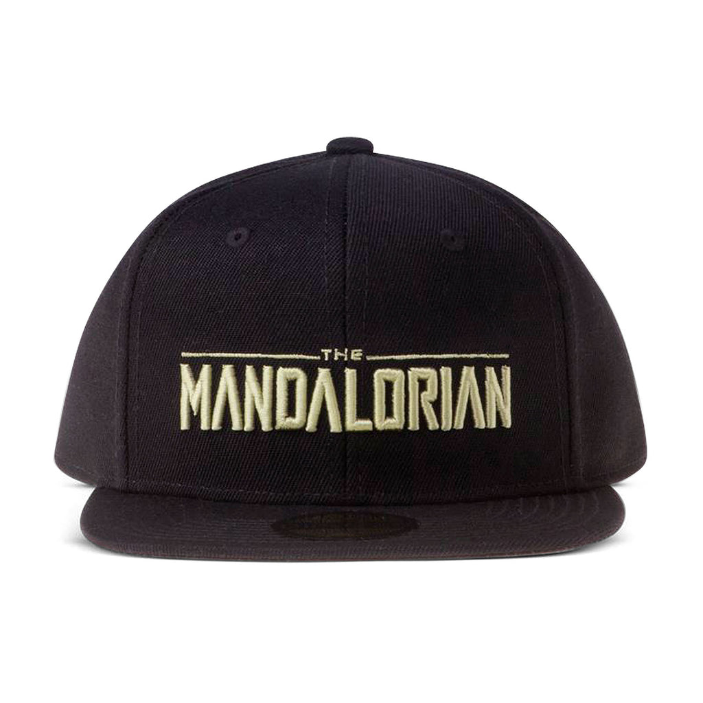 Product image The Mandalorian Logo Snapback Cap Black - Star Wars