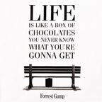 Product image Forrest Gump - Life Is Like a Box of Chocolates T-Shirt white