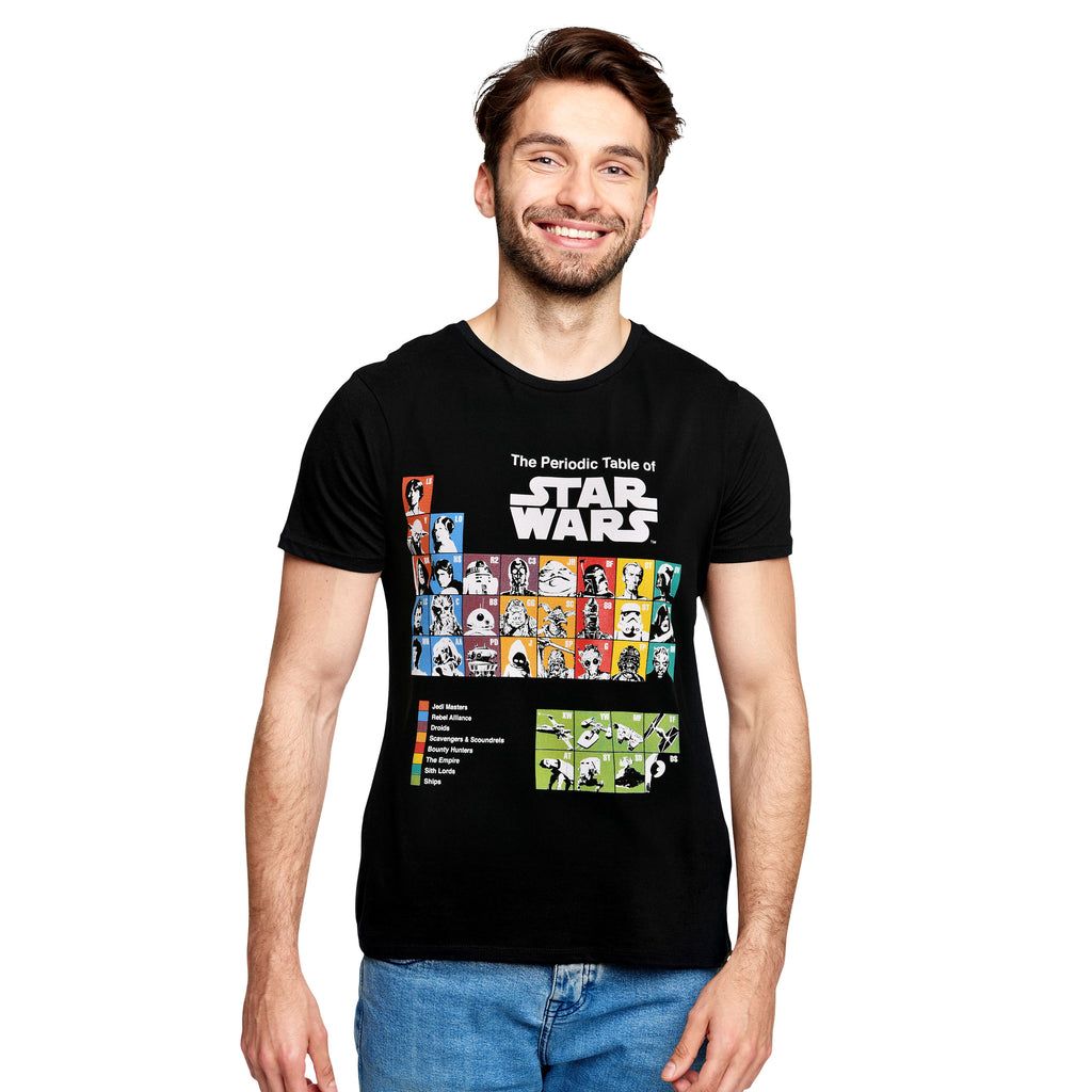 Product image Star Wars - Periodic Table T-Shirt Black