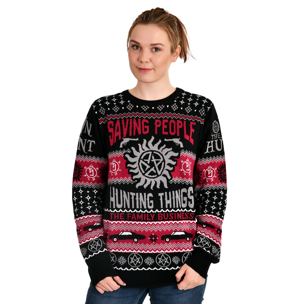 Product image Supernatural - Saving People Hunting Things Knitted Sweater