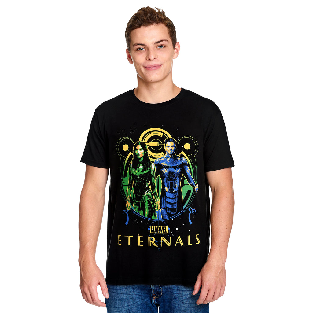 Product image Eternals - Ikaris & Sersi T-Shirt black