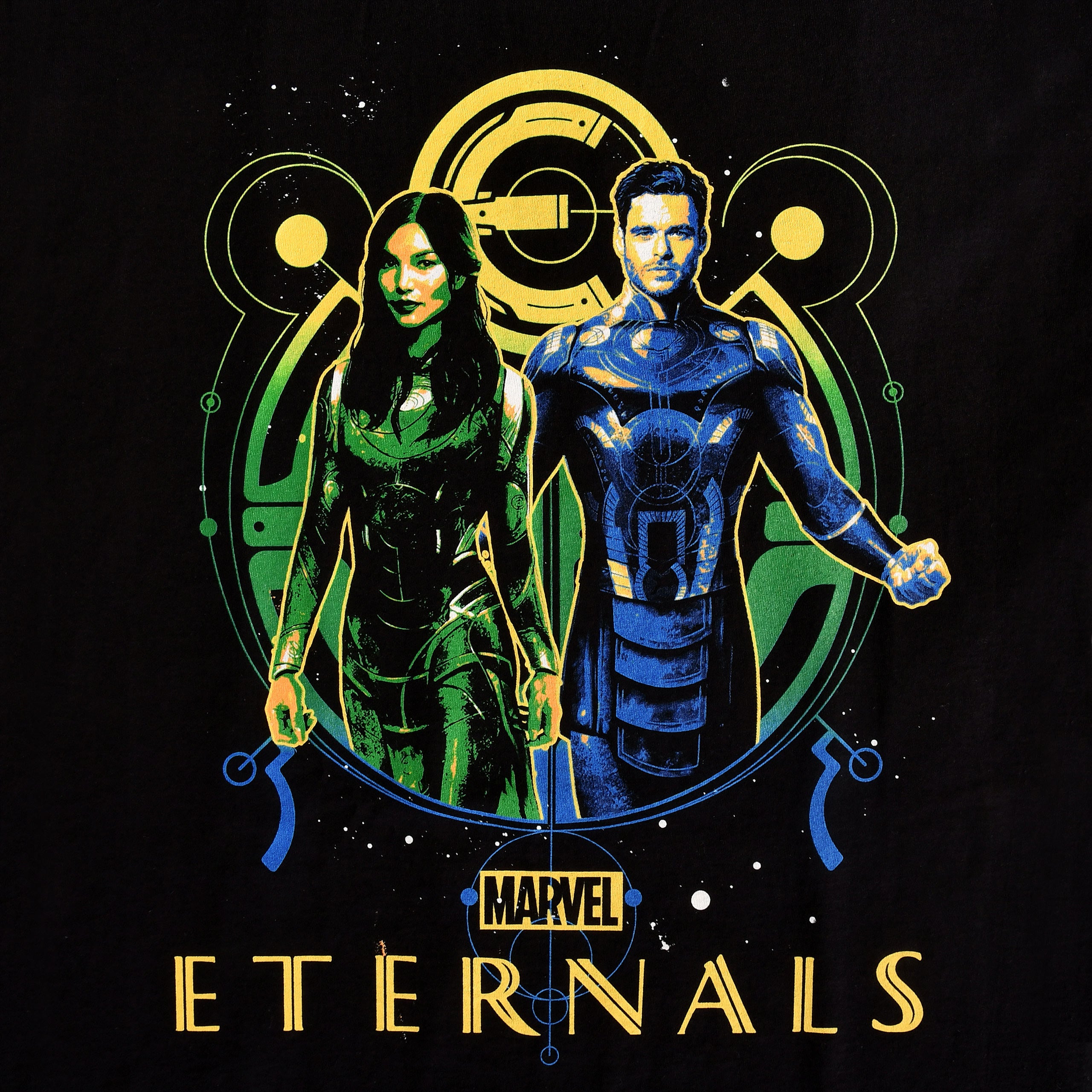 Product image Eternals - Ikaris & Sersi T-Shirt black