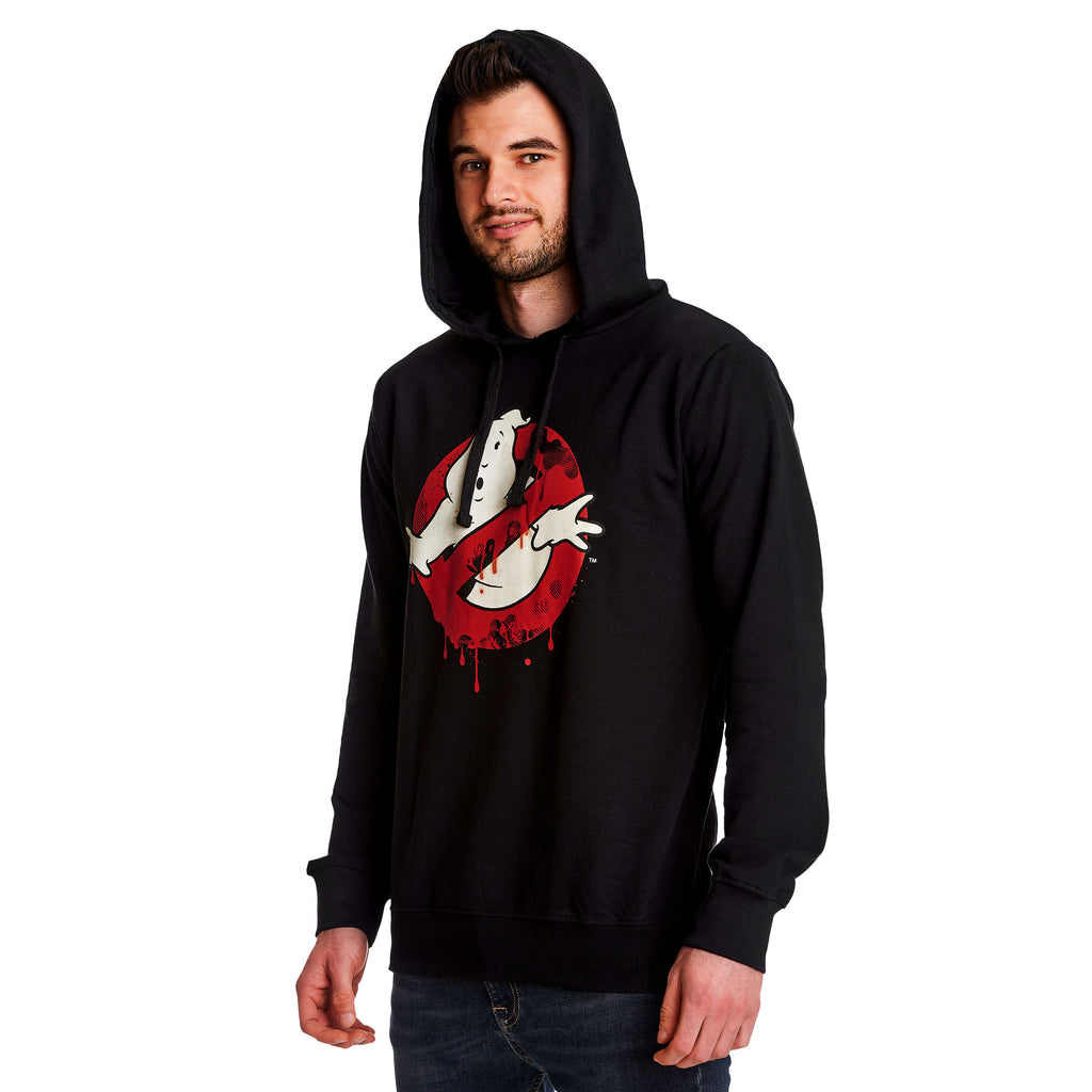 Product image Ghostbusters - Glow in the Dark Logo Hoodie Black
