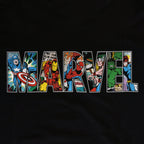 Product image Marvel - Comic Strip Logo T-Shirt black