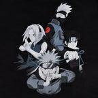 Product image Naruto - Team 7 Group T-Shirt Black