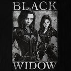 Product image Black Widow - Poster T-Shirt grey