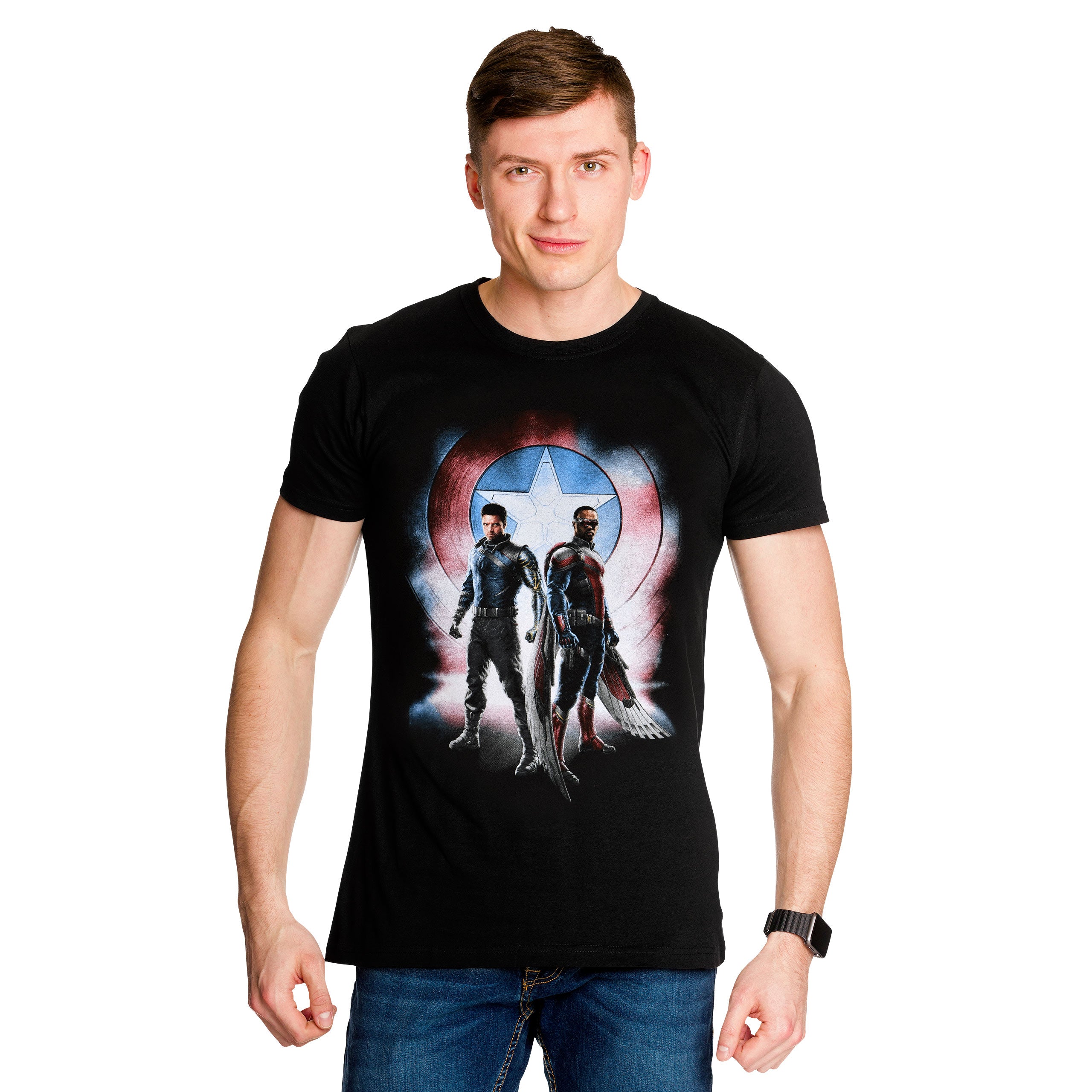 Product image Marvel - The Falcon and the Winter Soldier T-Shirt Black