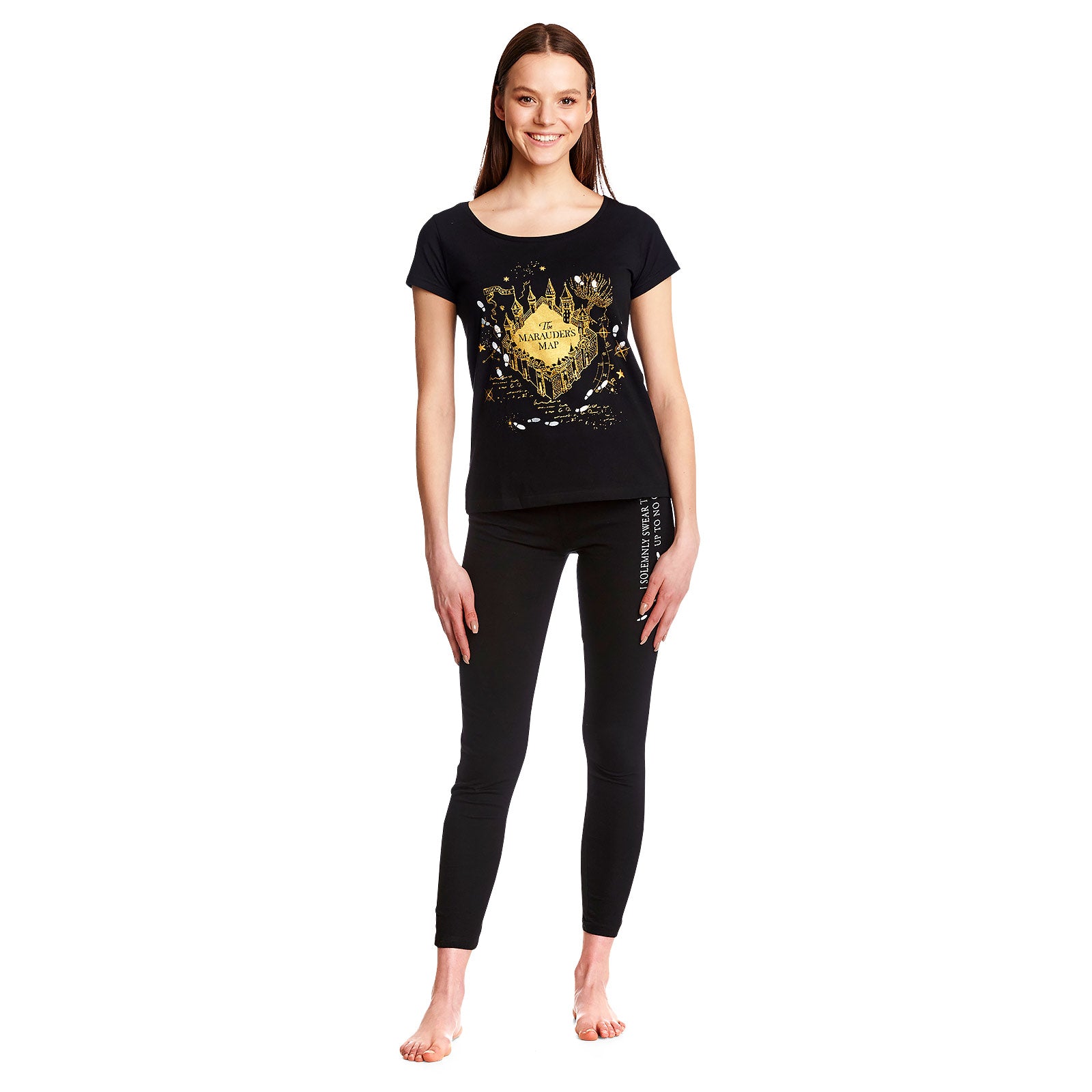 Product image Harry Potter - Marauder's Map Pyjamas Women Black