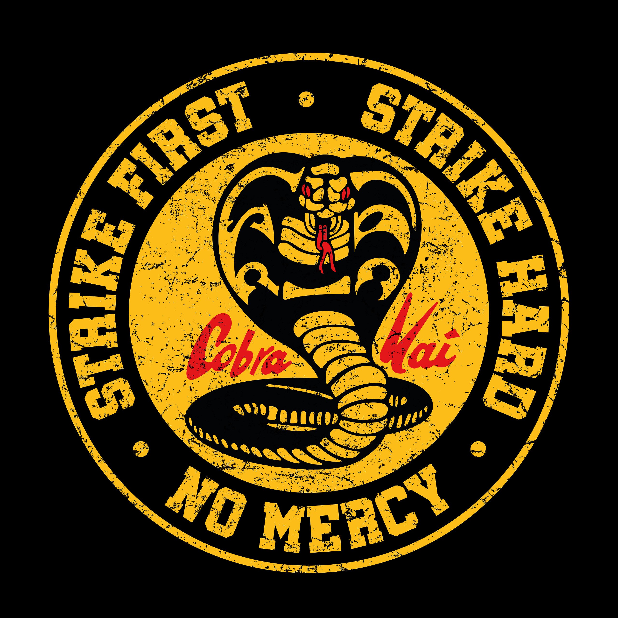 Product image Cobra Kai Logo T-Shirt for Karate Kid Fans black