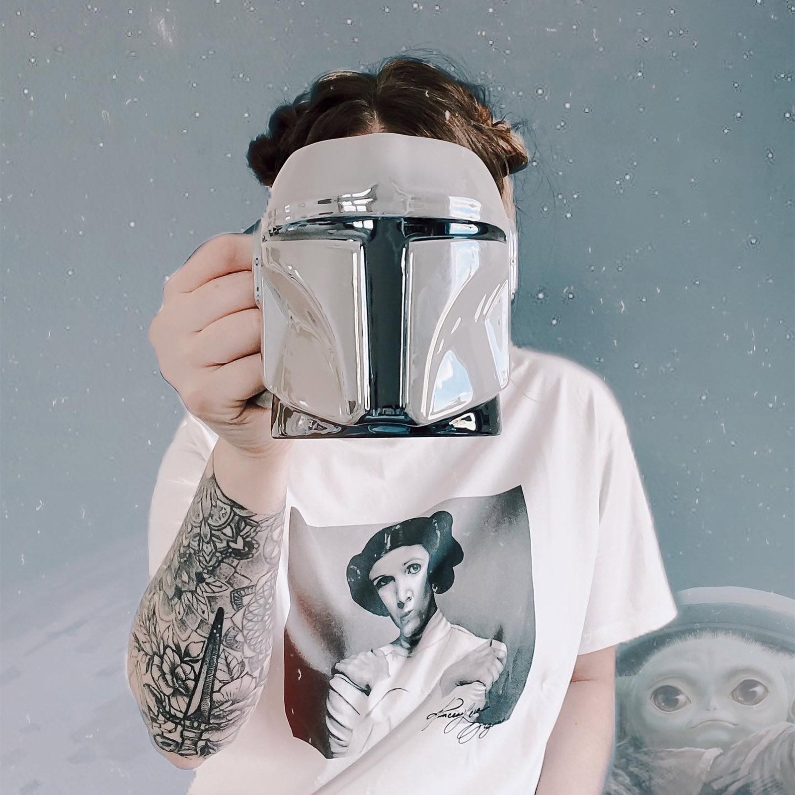 Product image The Mandalorian Helmet 3D Mug - Star Wars