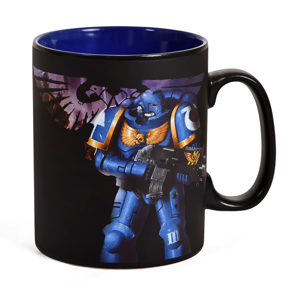 Product image Warhammer 40K - Ultramarines & Black Legion Thermo-effect Mug